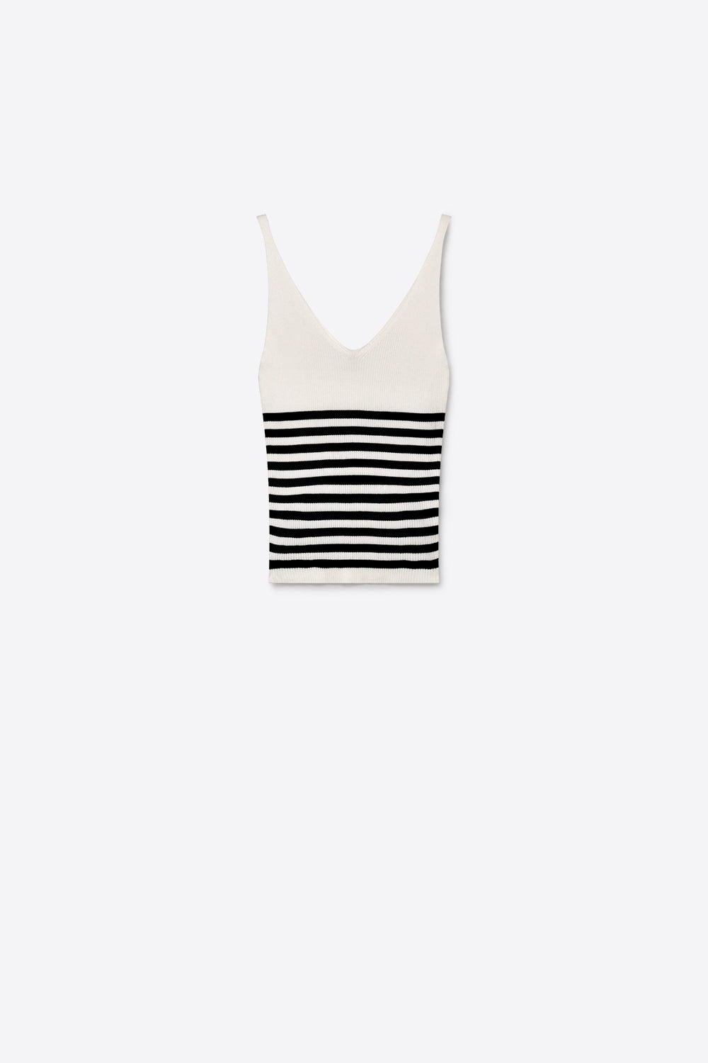 Cascade Stripe Ribbed Tank