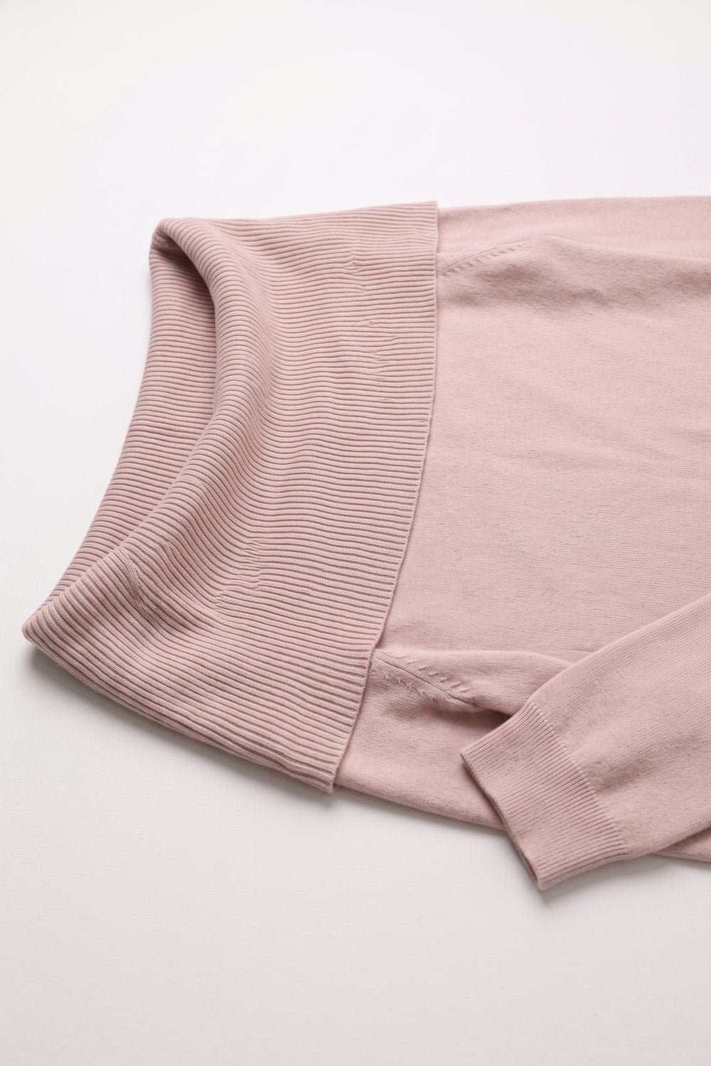 Bardot Ribbed Off Shoulder Sweater