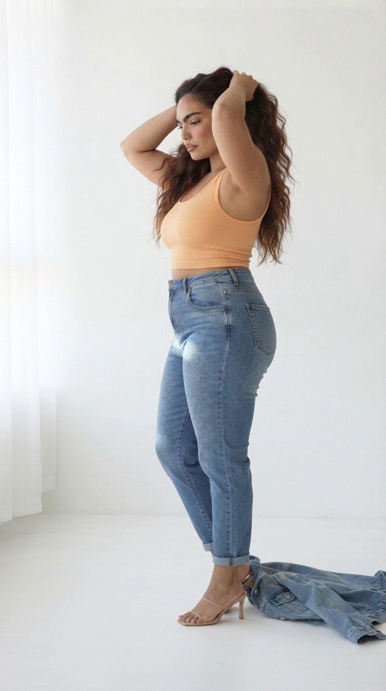 Galbe Barrel Leg Jeans