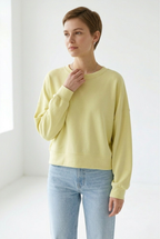 Douceur Dropped Shoulder Sweatshirt