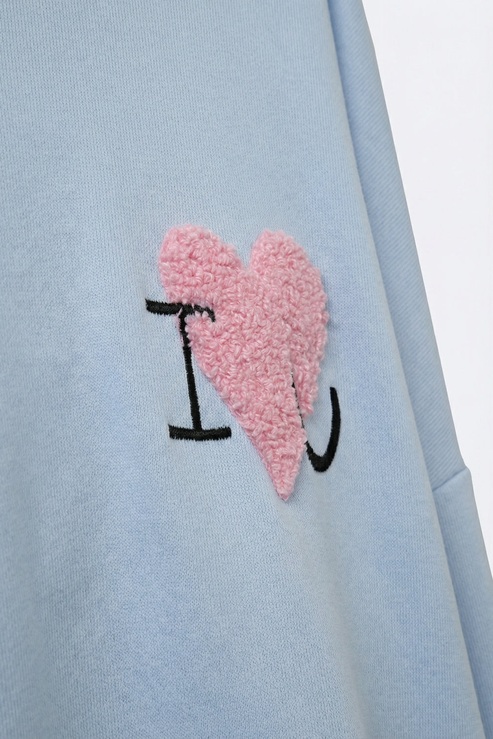 Câlin Bouclé Heart Hoodie