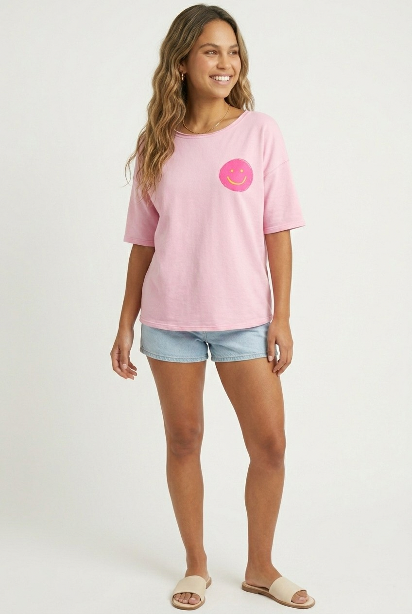Sourire Smiley Graphic Sweatshirt