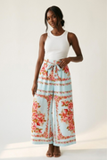 Pivoine Floral Wide Leg Pants