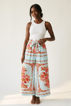 Pivoine Floral Wide Leg Pants