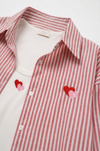 Amour Stripe Shirt & Tank Set