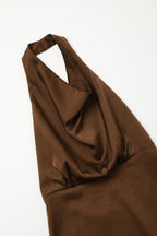 Lueur Satin Mini Dress