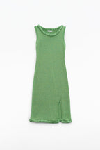Tresse Braided Knit Midi Dress