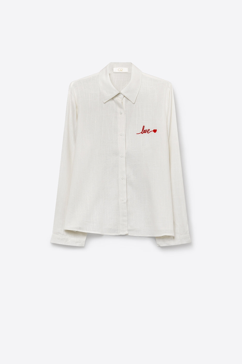 Tendresse Love Embroidered Shirt