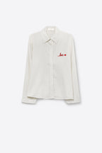 Tendresse Love Embroidered Shirt
