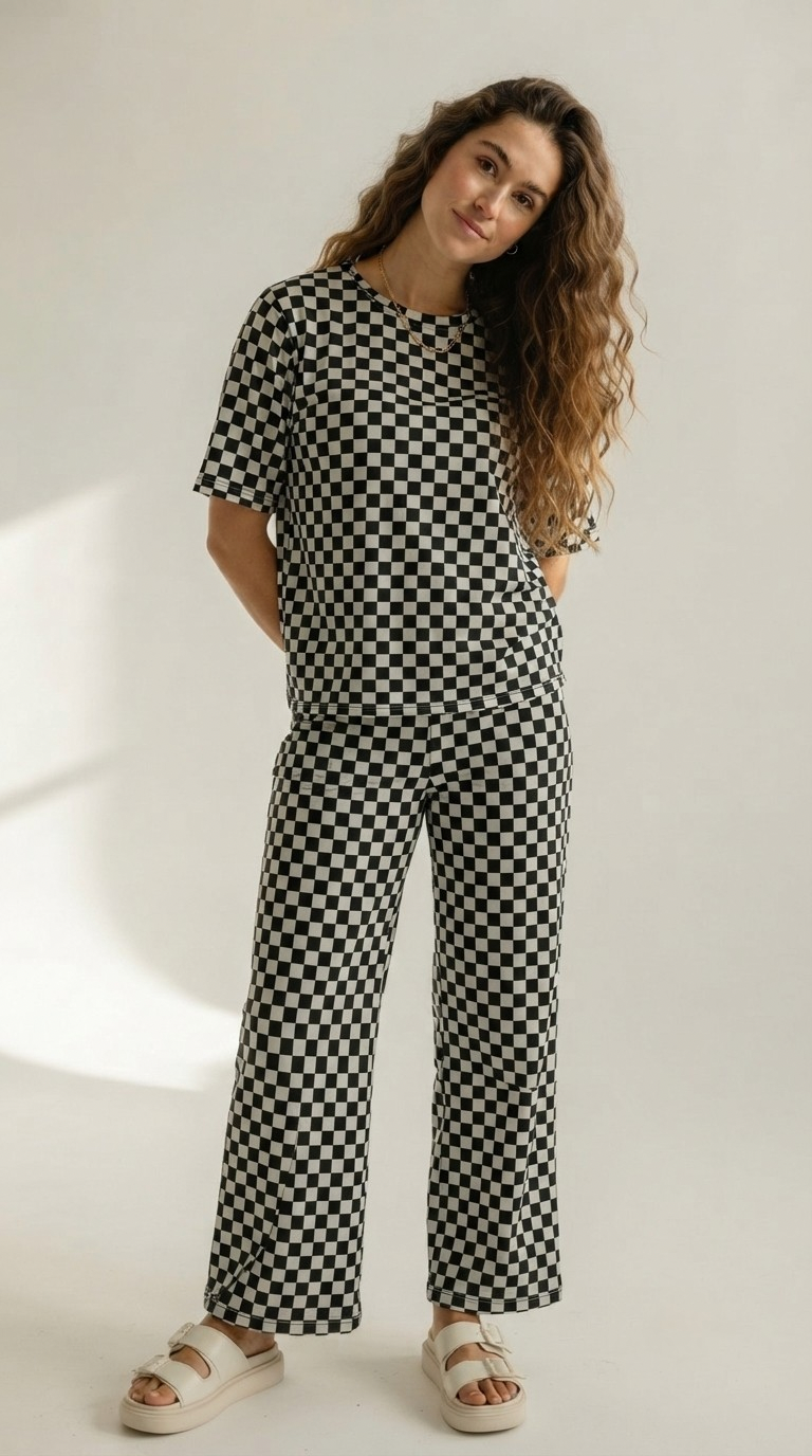 Damier Lounge Set