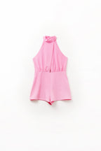 Éclat High Neck Flared Romper
