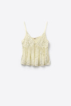 Scintilla Sequin Party Top