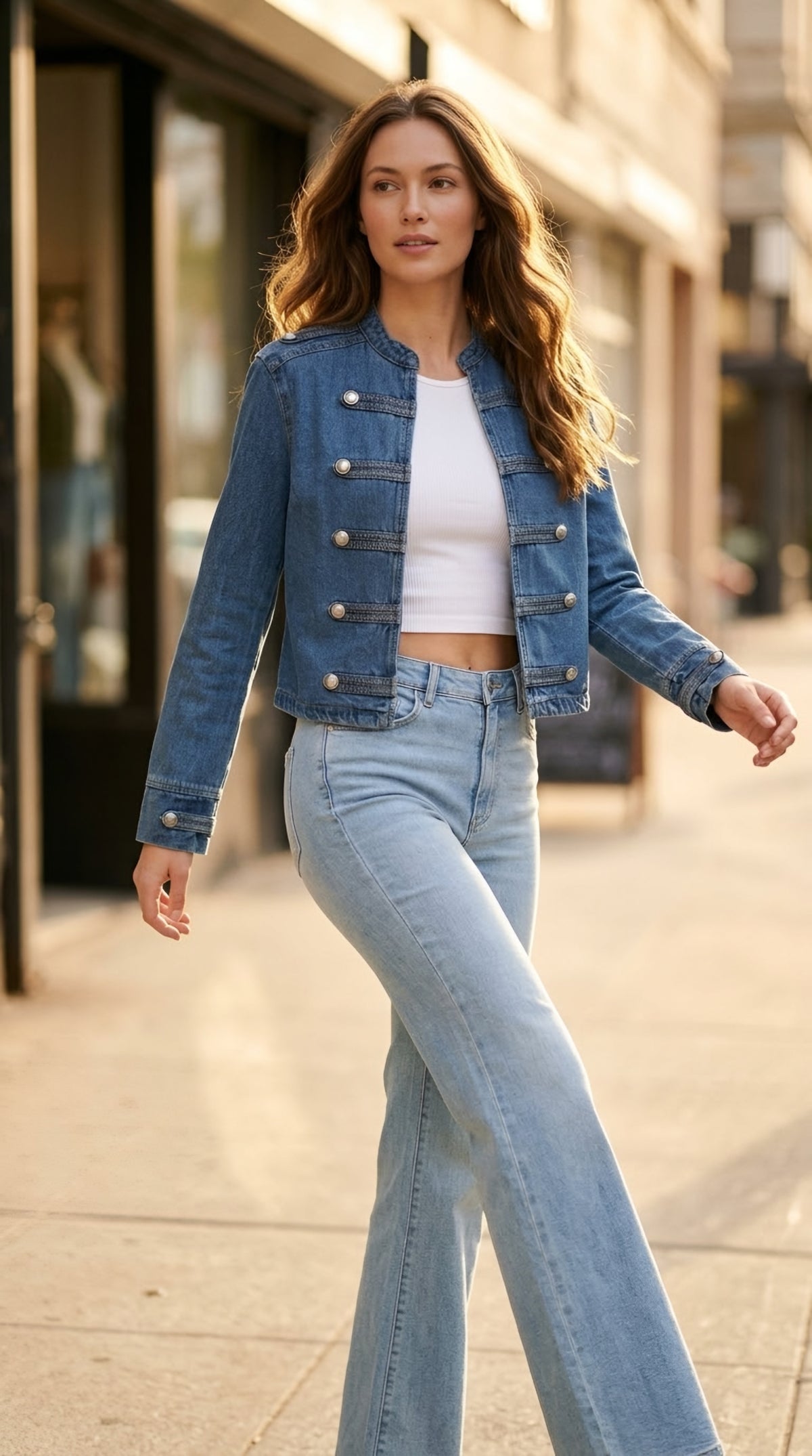 Hussard Officer Denim Jacket