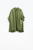Amplitude Oversized Button Blouse