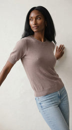 Laine Fine Knit Crew Neck