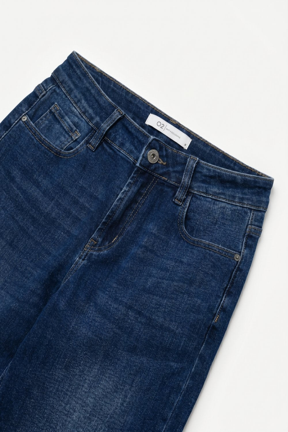 Tonneau Mid Blue Barrel Jeans