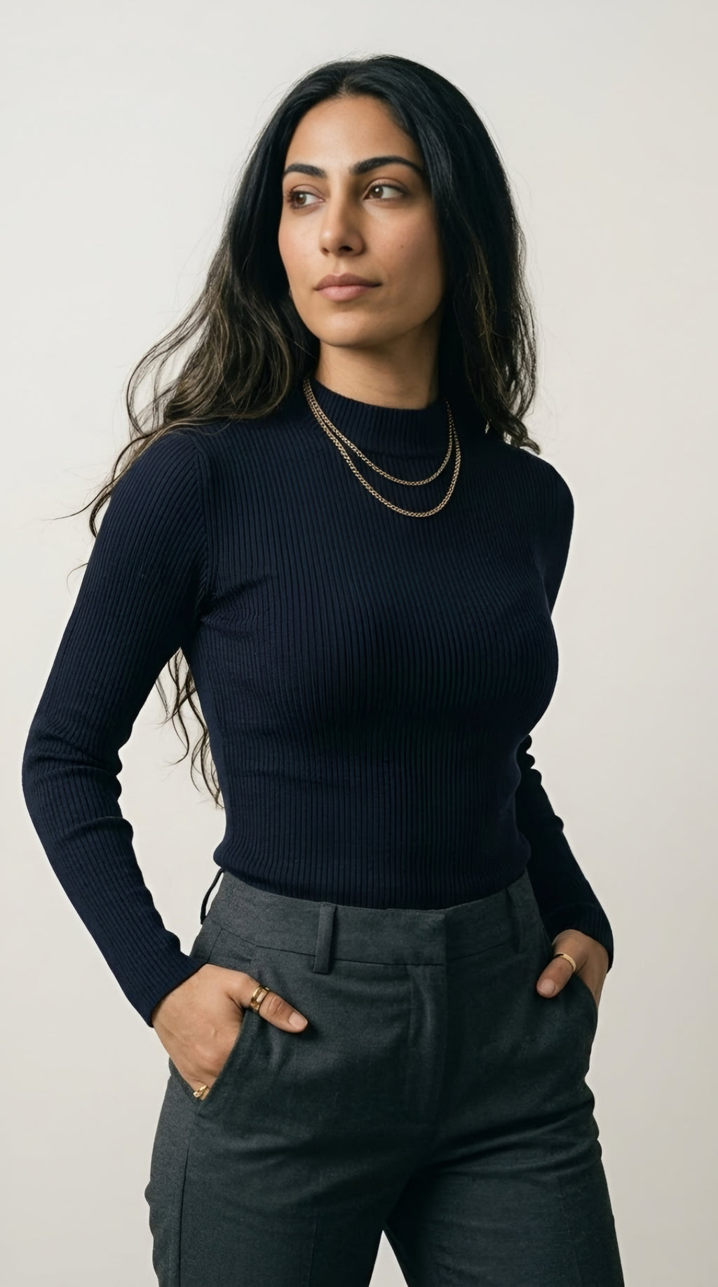 Mérinos Fine Rib Sweater