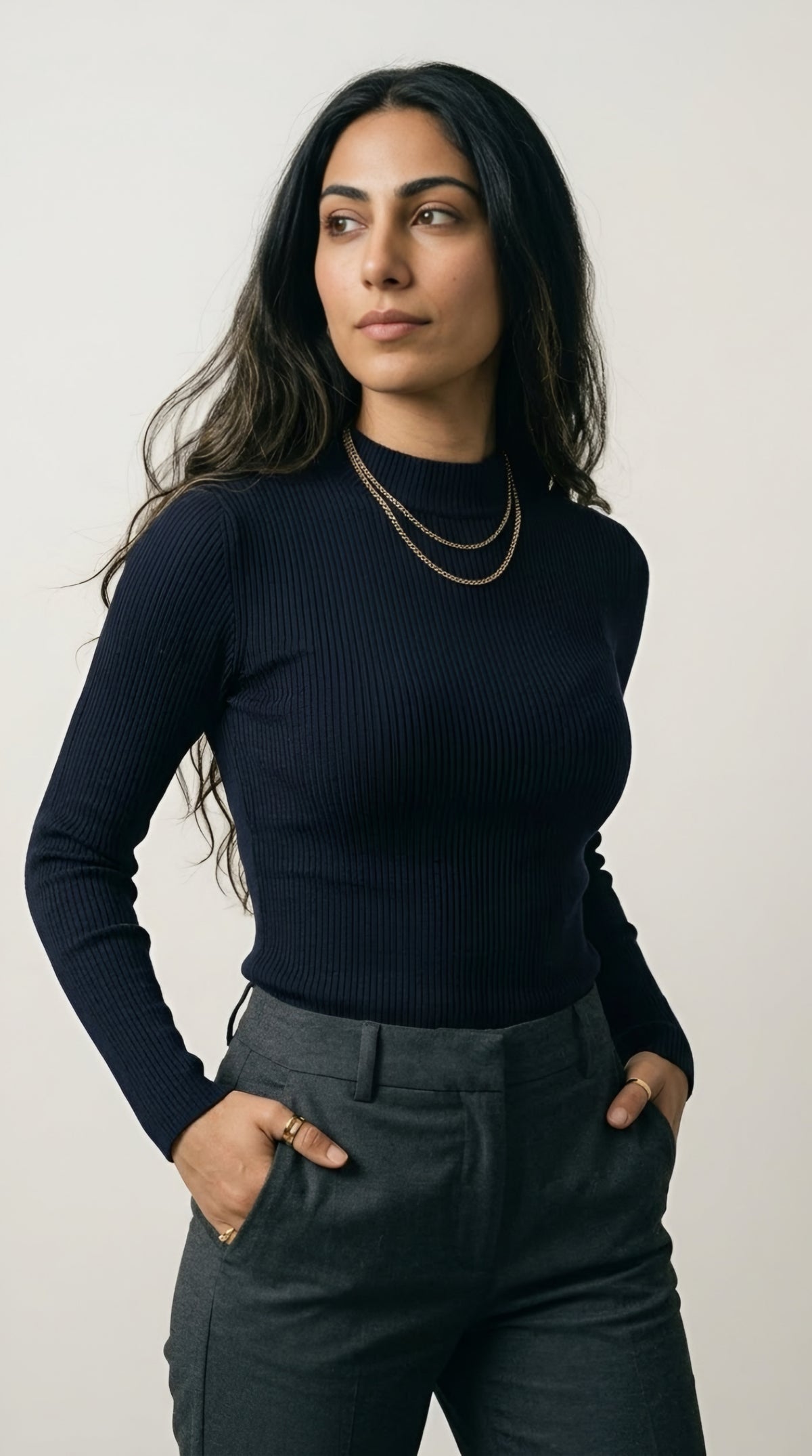 Mérinos Fine Rib Sweater
