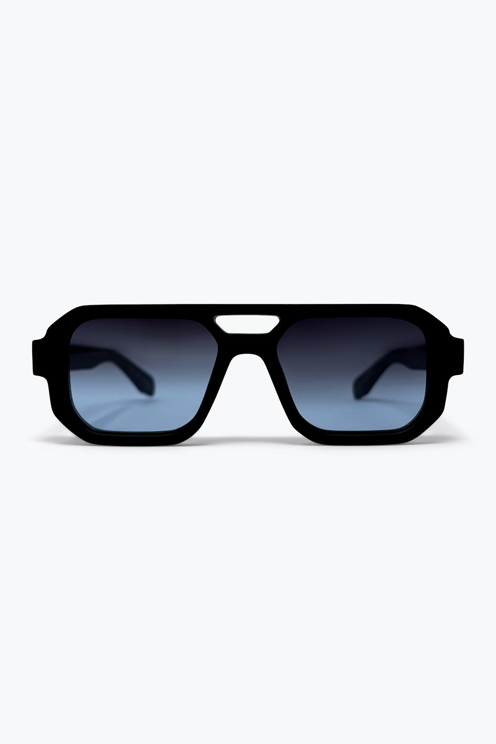 Ombré Gradient Geometric Sunglasses