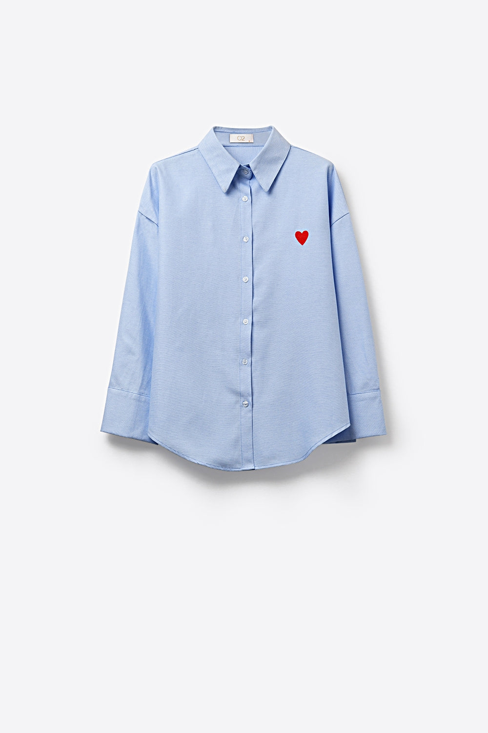Cœur Embroidered Button Shirt