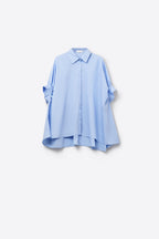 Amplitude Oversized Button Blouse