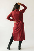 Cité Turtleneck Tunic — Bordeaux