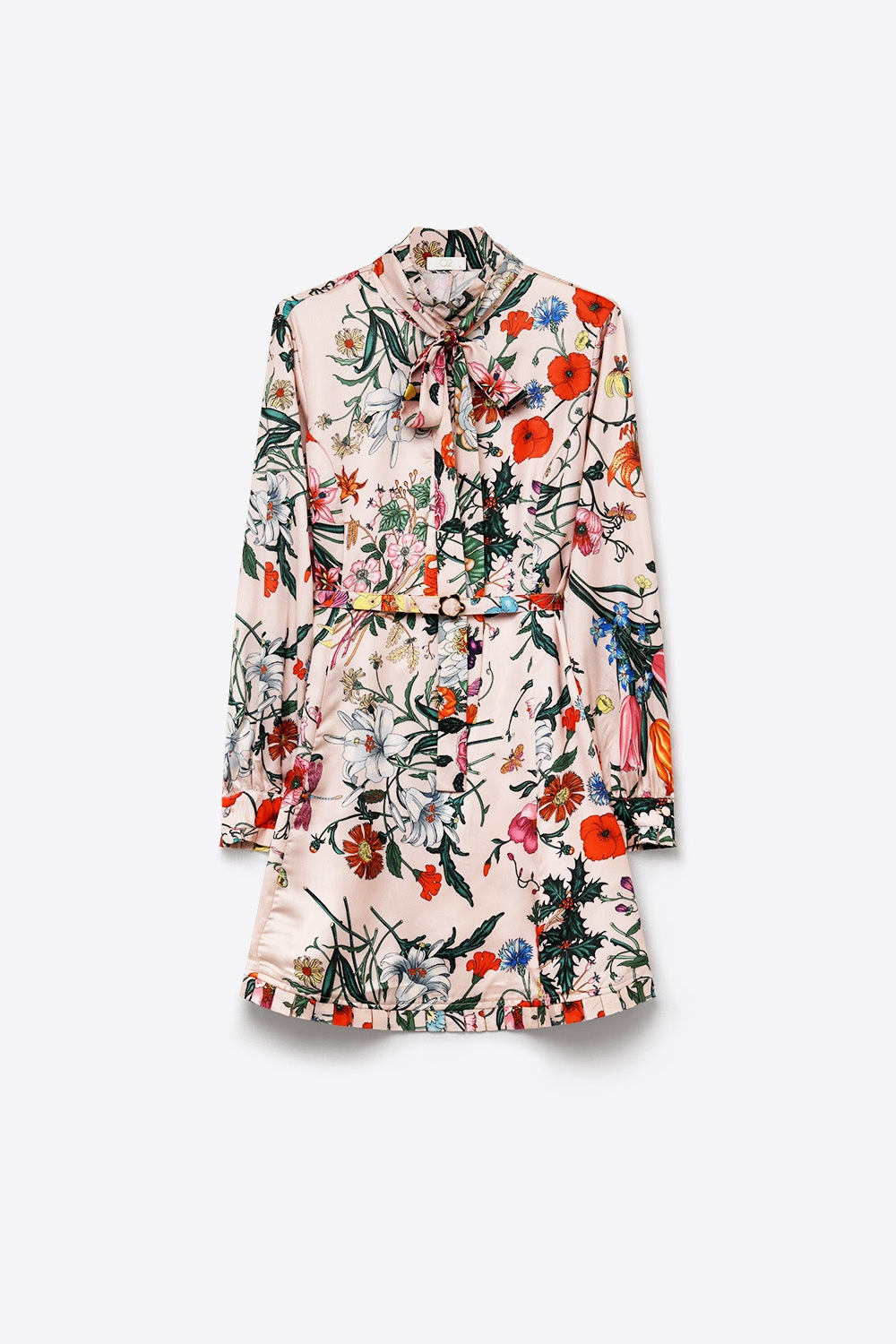 Corolle Floral Belted Mini Dress