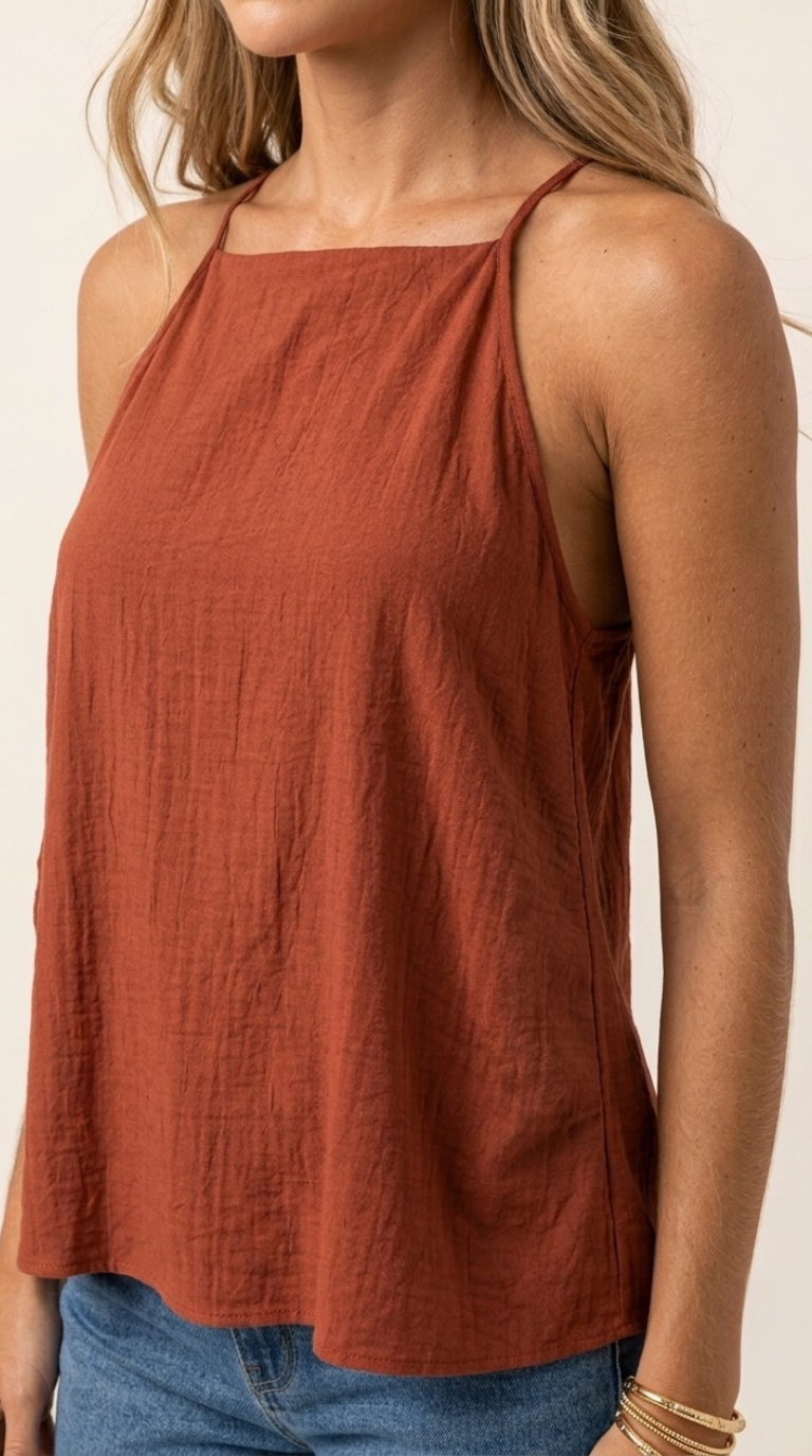 Argile Halter Neck Top