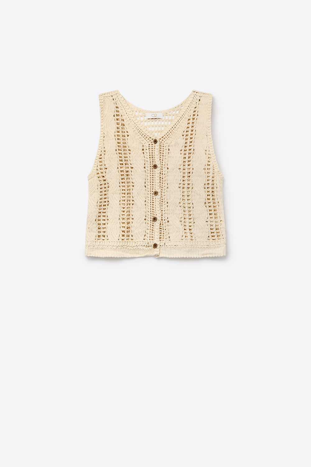 Brisa Cable Knit Vest