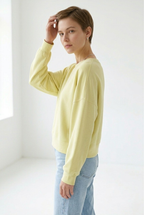 Douceur Dropped Shoulder Sweatshirt
