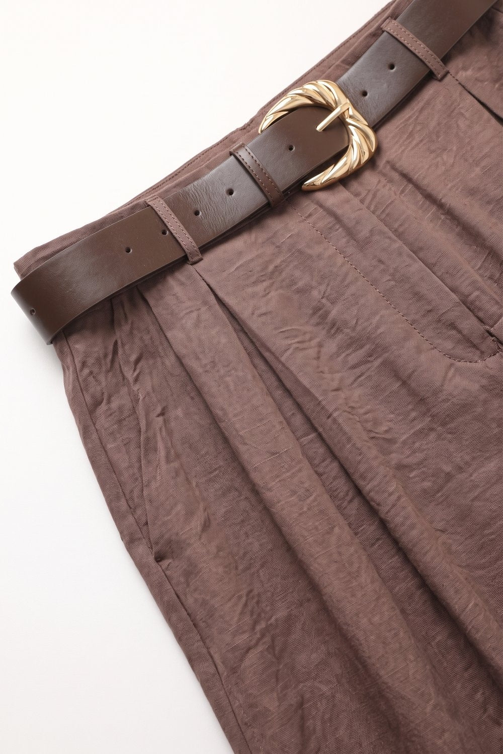 Sillon Belted Wide Leg Pants