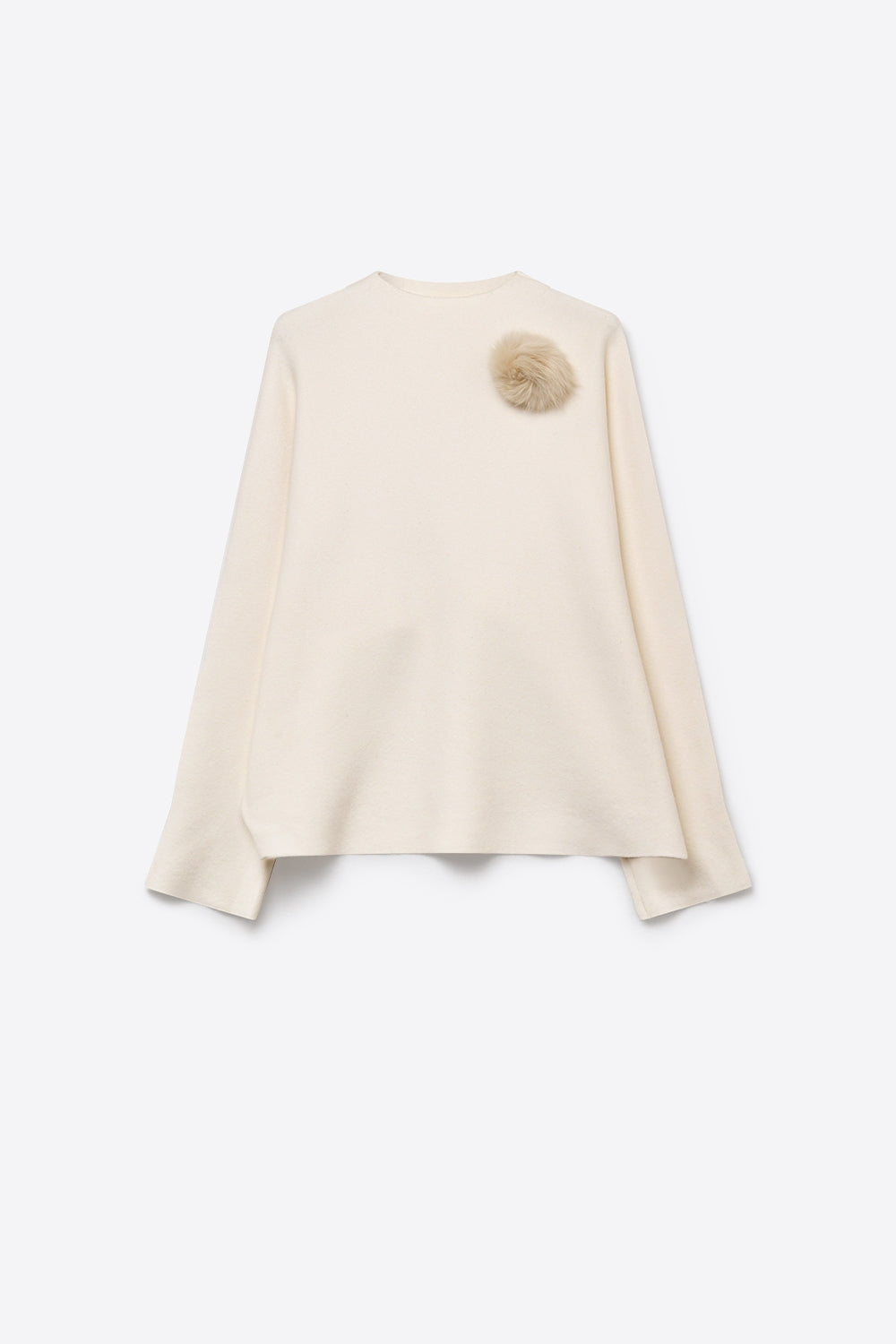 Flocon Pom-Pom Knit Sweater