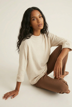 Nacelle Button Sleeve Knit Sweater