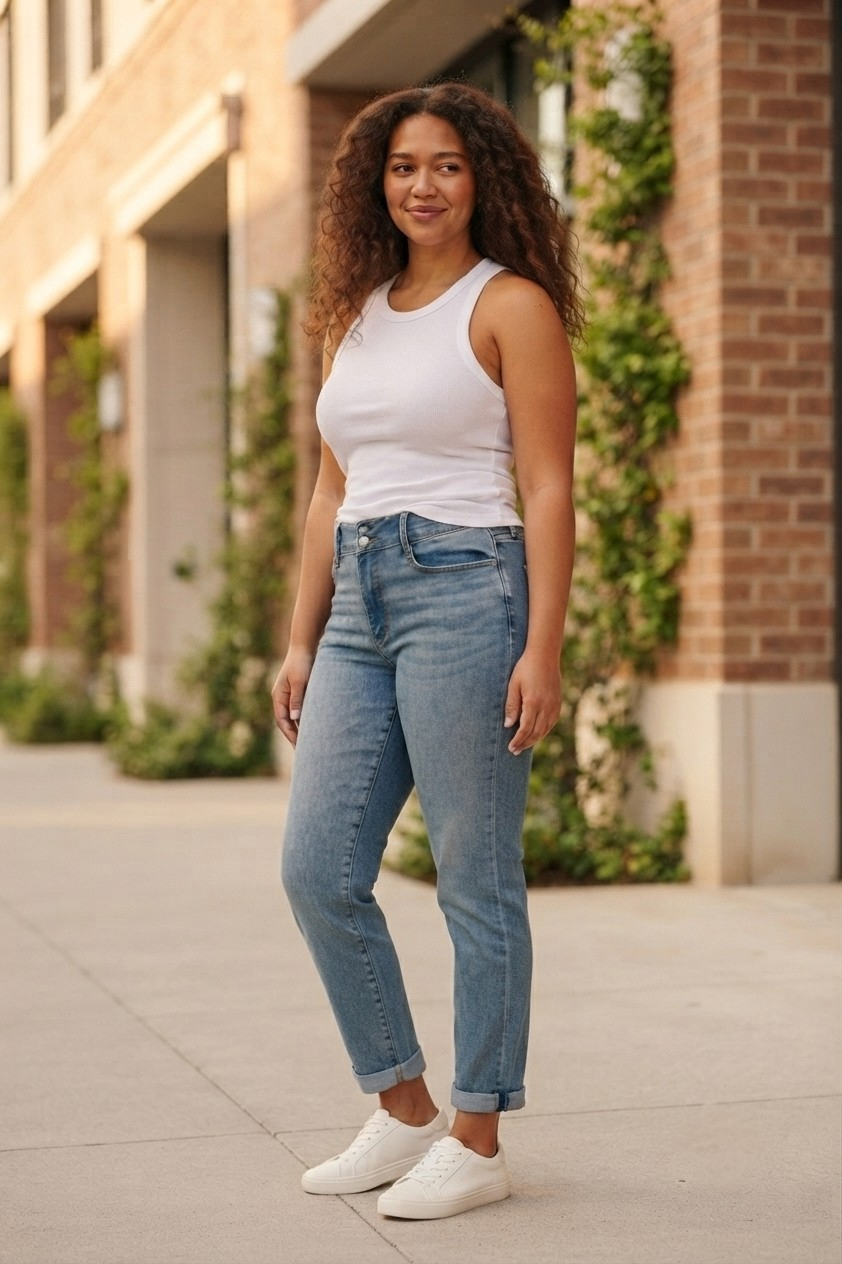 Copain Boyfriend Jeans