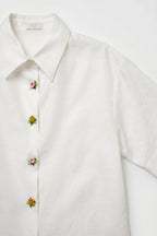 Bijou Jewel Button Shirt