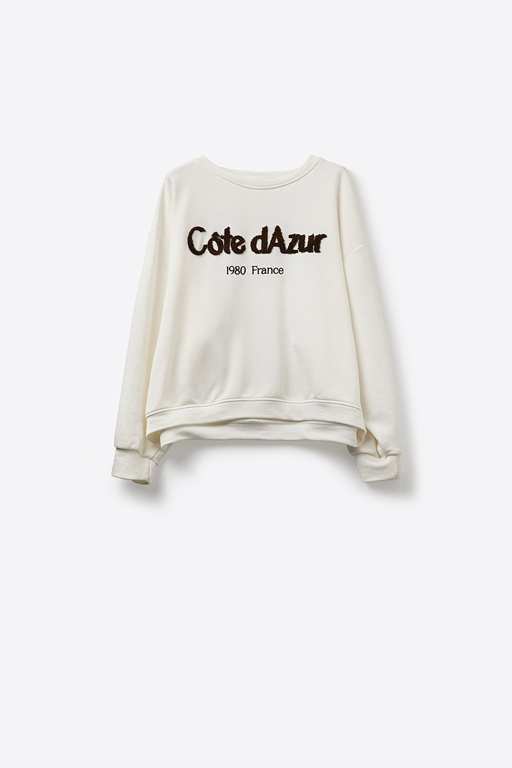 Côte d’Azur Embroidered Sweatshirt