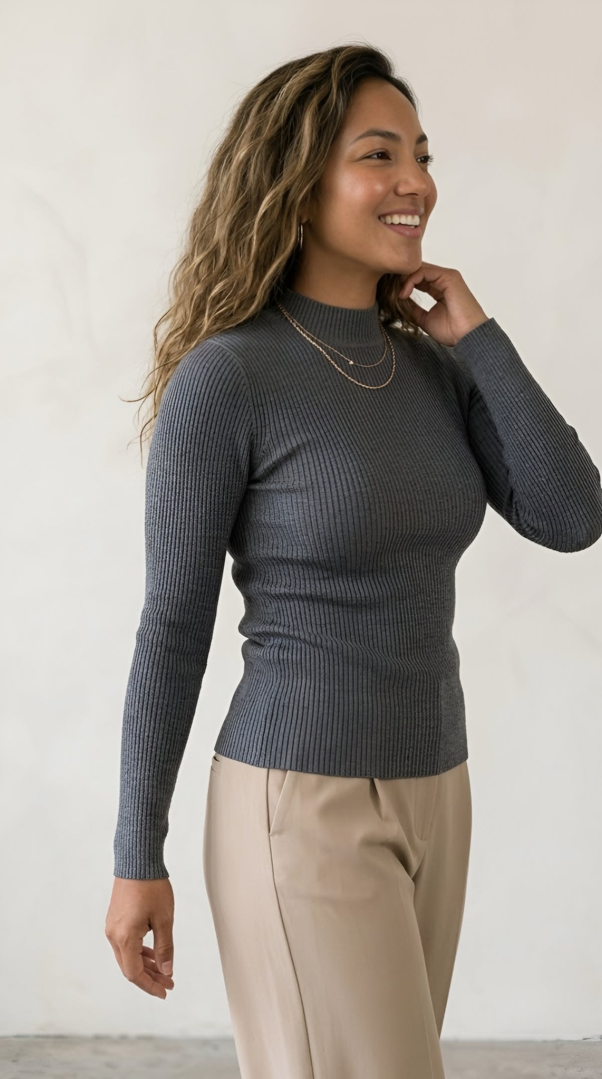 Mérinos Fine Rib Sweater