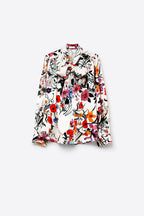 Corolle Floral Satin Blouse