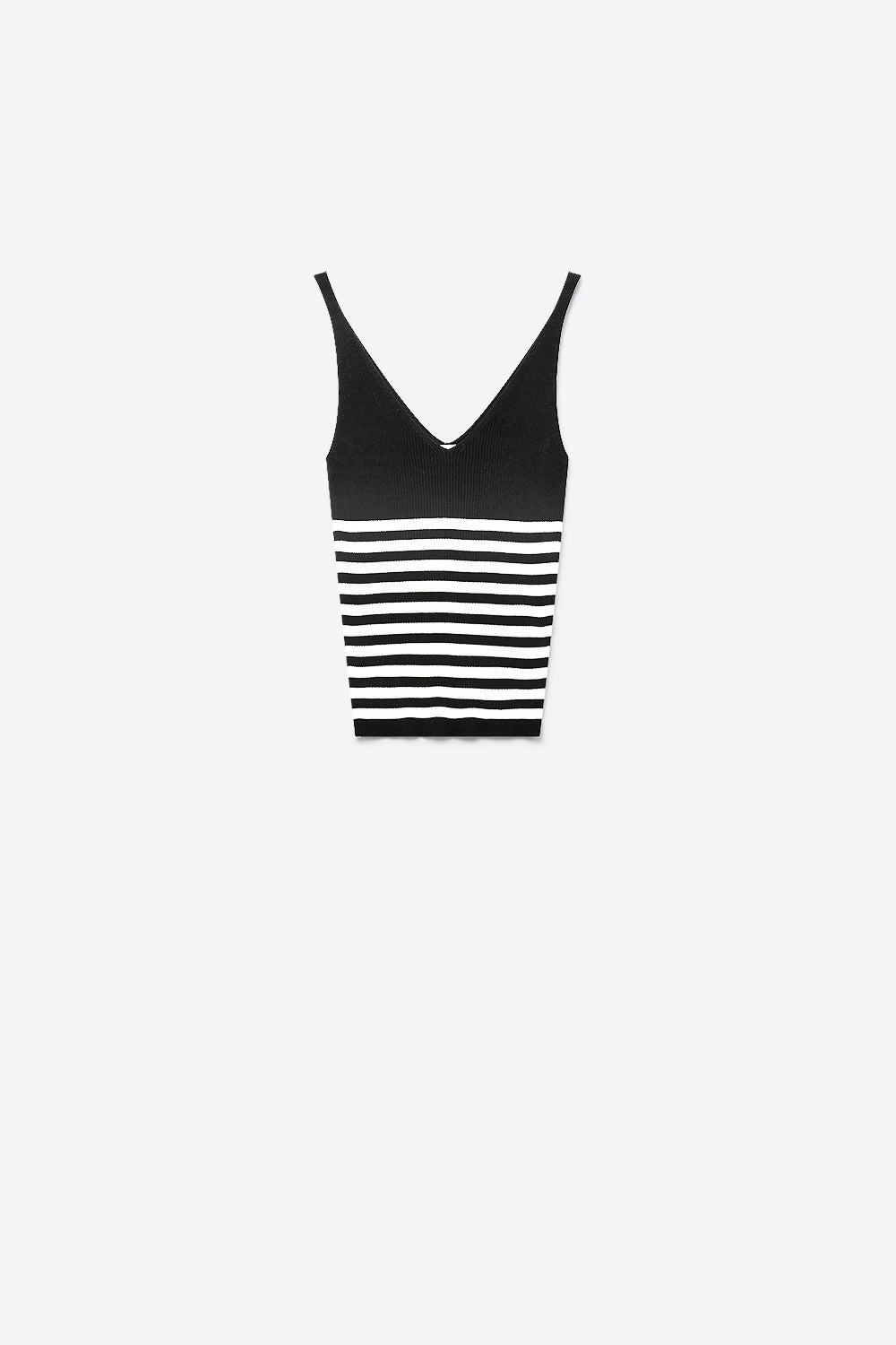 Cascade Stripe Ribbed Tank