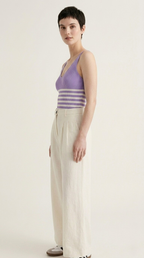 Cascade Stripe Ribbed Tank