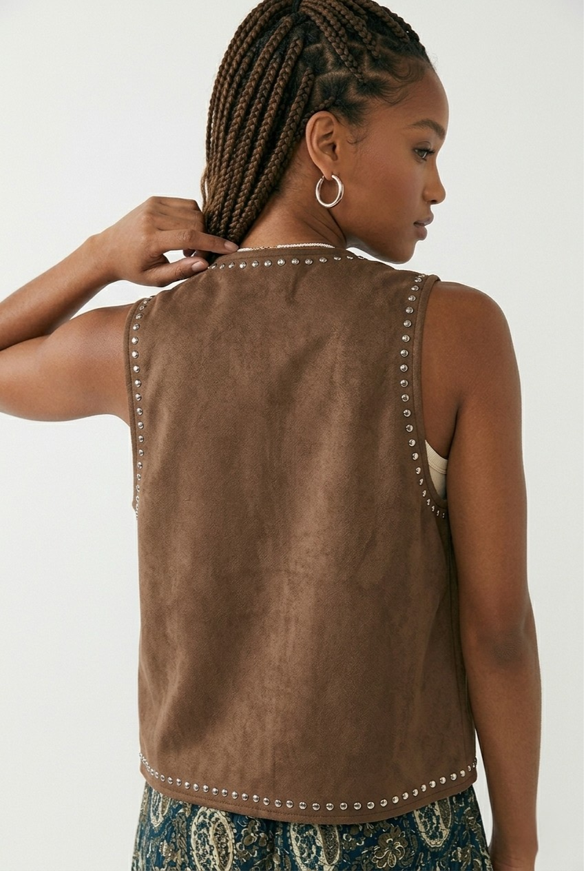 Clouté Studded Vest