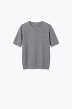 Câble Fine Knit Crew Neck