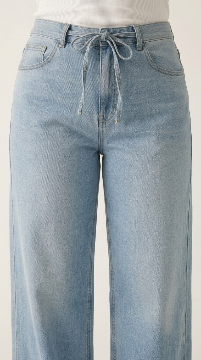 Holgura Wide Leg Jeans