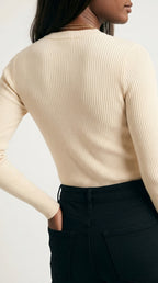 Mérinos Fine Rib Sweater