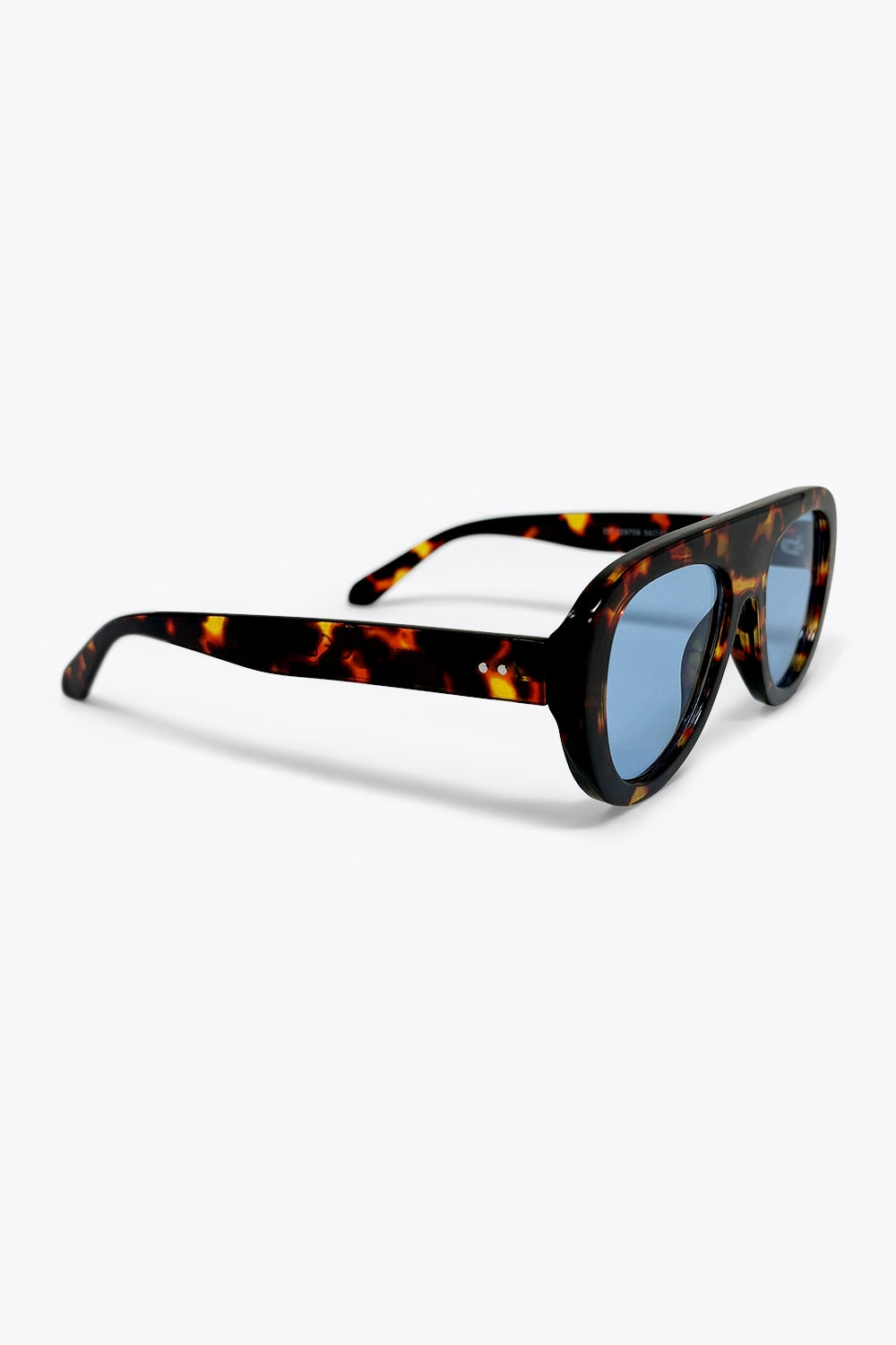 Tortue Blue Lens Oval Shades
