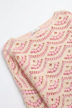 Festón Crochet Scalloped Top