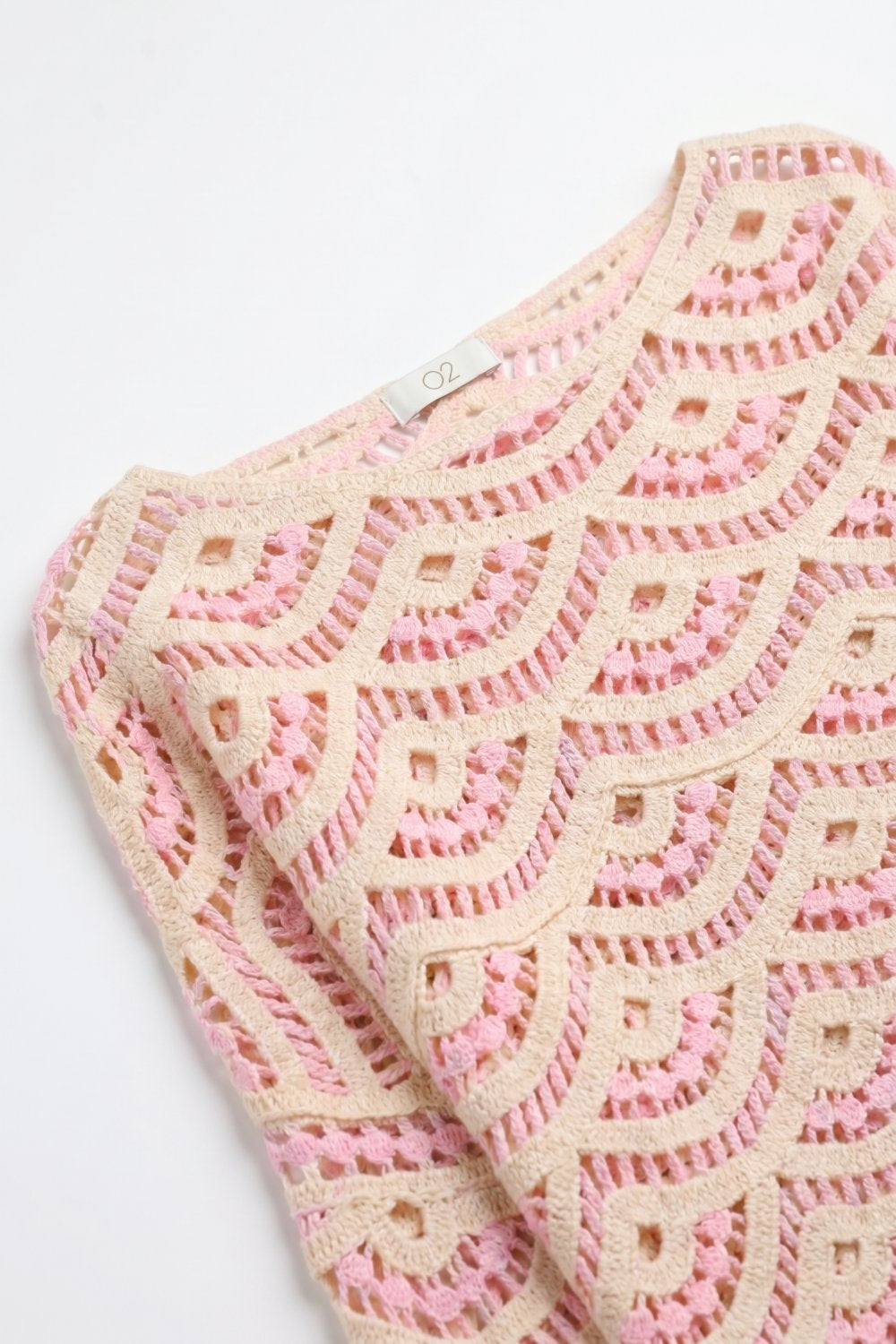 Festón Crochet Scalloped Top