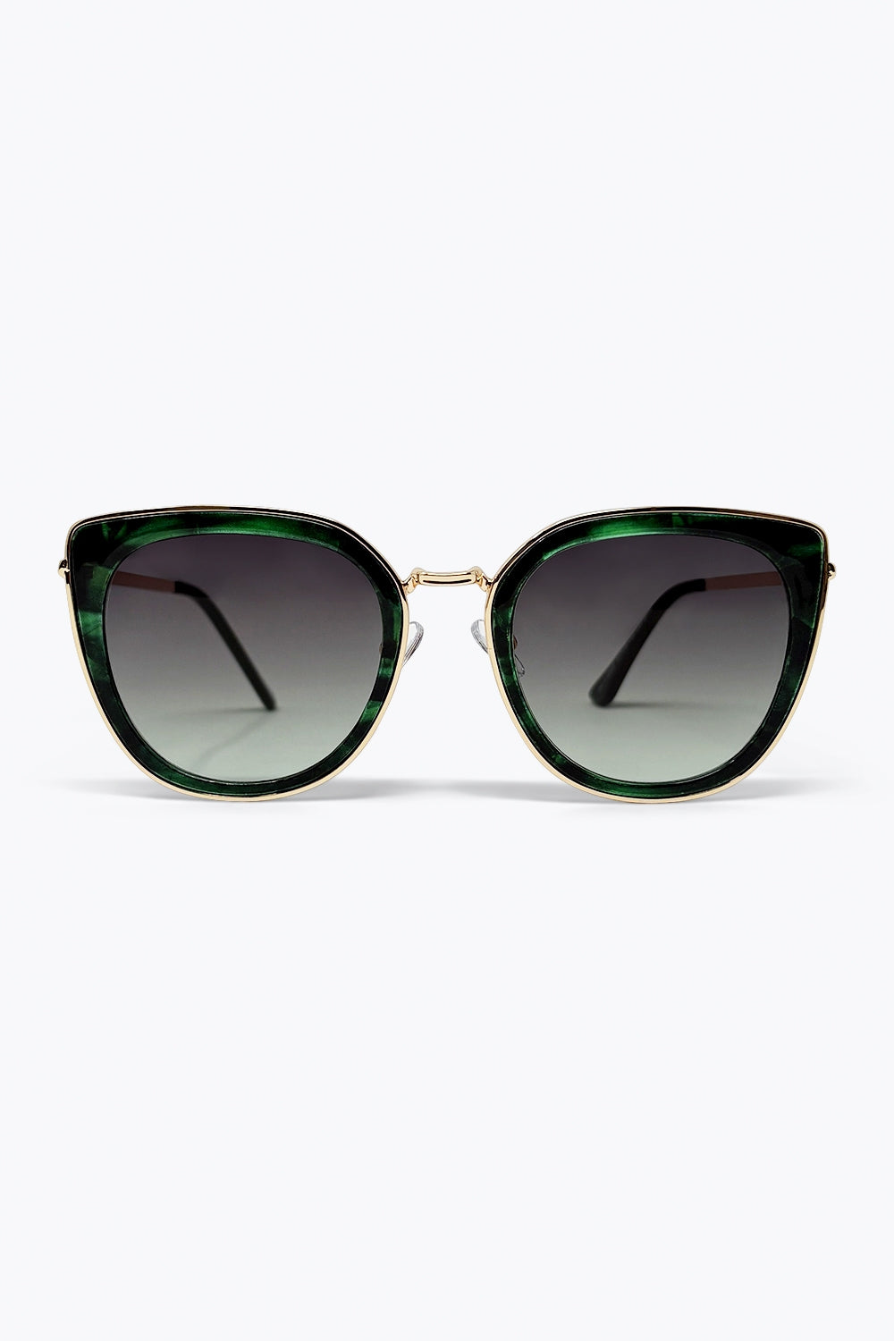 Marbré Green Marble Metal Frame Shades