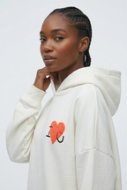 Câlin Bouclé Heart Hoodie