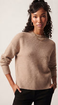 Tourelle High Collar Knit Sweater